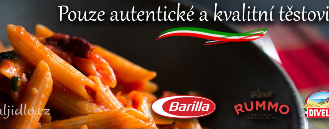 Autentické kvalitní italské těstoviny