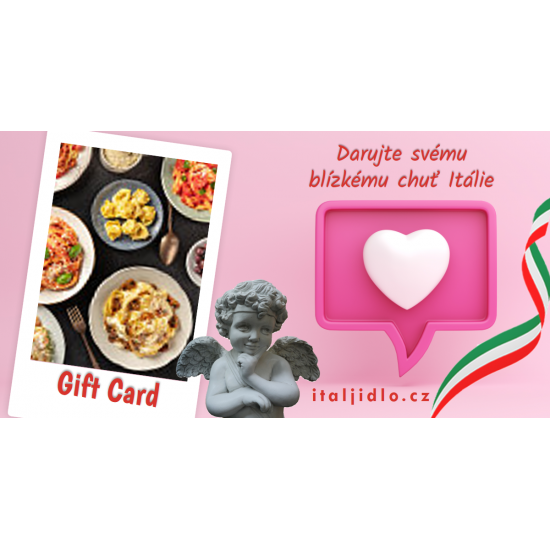 Italské Speciality Svatého Valentýna Dárkový Poukaz