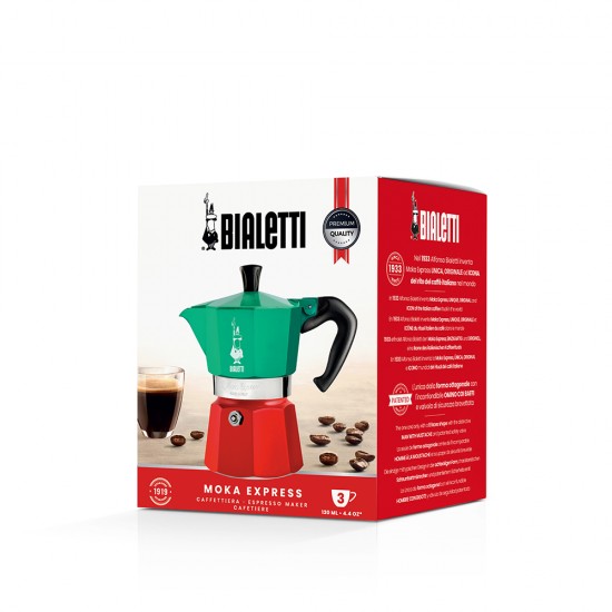 Bialetti Moka Express kávovar Italský 3 šálky hliník