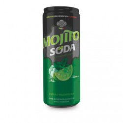 Non alcoholic Italian Lemonade Soda Mojito Crodo 330 ml