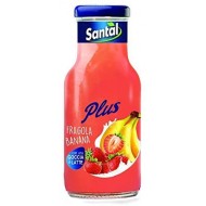 Italian fruit juice Santal Plus Strawberry and Banana 250ml