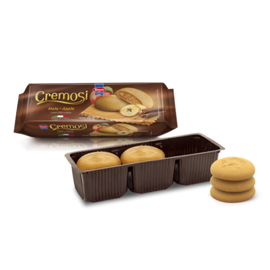 Tonon Cremosi Italian biscuits filled with Apple 150g