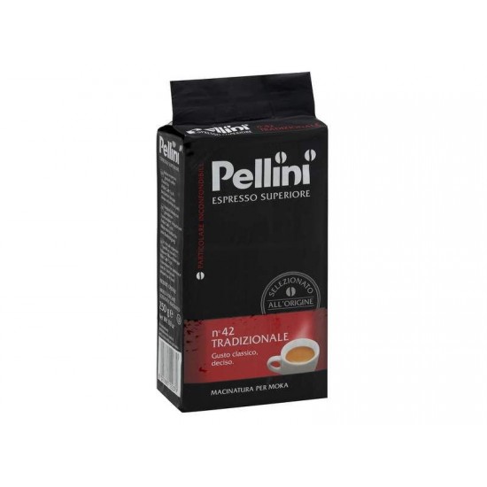 Pellini Italská Mletá káva č.42 Tradiční silná klasická chuť 250g