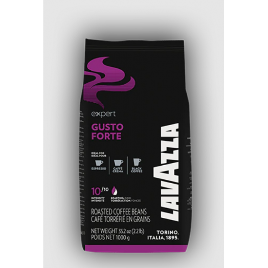Lavazza Italská Zrnková káva Expert Gusto Forte 100% Robusta 1000g