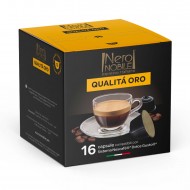 16 kapslí Espresso  Qualità  Oro Neronobile pro Nescafe Dolce Gusto