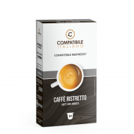 10 Compatible Capsules Coffee Ristretto for Nespresso Compatibile Italiano