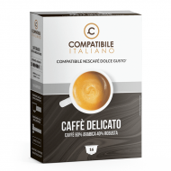 16 Capsules Coffee Espresso Delicato Nescafe Dolce Gusto Compatibile Italiano