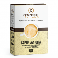 16 kapslí Kávovou příchutí Vanilka pro Nescafe Dolce Gusto Compatibile Italiano