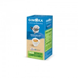 18 Pody italská káva ESE 44mm Gimoka Gran Relax Bez Kofeinu