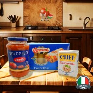 Italský jídelní box - Dinner Box č.3 CANNELLONI kit