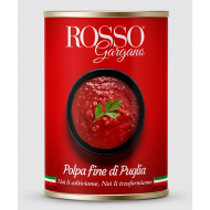 Rosso Gargano Italská rajčatová dřeň ve jemných kouscích z Apulie 400g